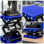 GROVIA Compact Scissor Lift Platform PPC Lightweight Foldable Design for Laboratory Electronics Assembly & Maintenance