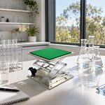 GROVIA Manual Lab Lift Platform Stainless Steel Fine-Tuning Compact Design for Electronics Repair & Instrument Calibration
