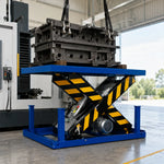 GROVIA Electric Hydraulic Lift Platform Pure Copper Motor Reinforced Steel Frame for Warehouse Factory Material Handling