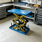 GROVIA Industrial Hydraulic Scissor Lift Platform Pure Copper Motor Heavy-Duty Steel Frame for Factory Warehouse Handling