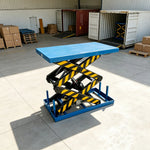 GROVIA Industrial Hydraulic Scissor Lift Platform Pure Copper Motor Heavy-Duty Steel Frame for Factory Warehouse Handling