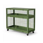 GROVIA Industrial Wire Mesh Storage Cage Large Capacity Reinforced Frame for Warehouse Distribution & Commercial Storage