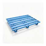 GROVIA Heavy-Duty Steel Pallet Lightweight Nine-Leg Design Reinforced Frame Forklift Compatible for Warehouse Logistics