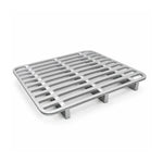 GROVIA Rounded Steel Forklift Pallet Q235 Steel Reinforced Frame Two/Four Way Entry 100/120cm for Warehouse Logistics