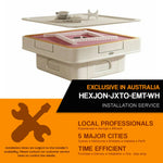 Installation Service For :  HEXJON-JXTO-EMT-WH