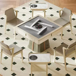 HEXJON 100cm Noise Table Table/Dining Table/Coffee - Automatic Frequency Low Reduction Mahjong Green
