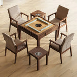 HEXJON 96 Noise Automatic Low Design, Style Wood 96 Asian and Solid cm Table, x Elegant Mahjong Frame, Durable