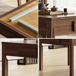 HEXJON 96 Noise Automatic Low Design, Style Wood 96 Asian and Solid cm Table, x Elegant Mahjong Frame, Durable
