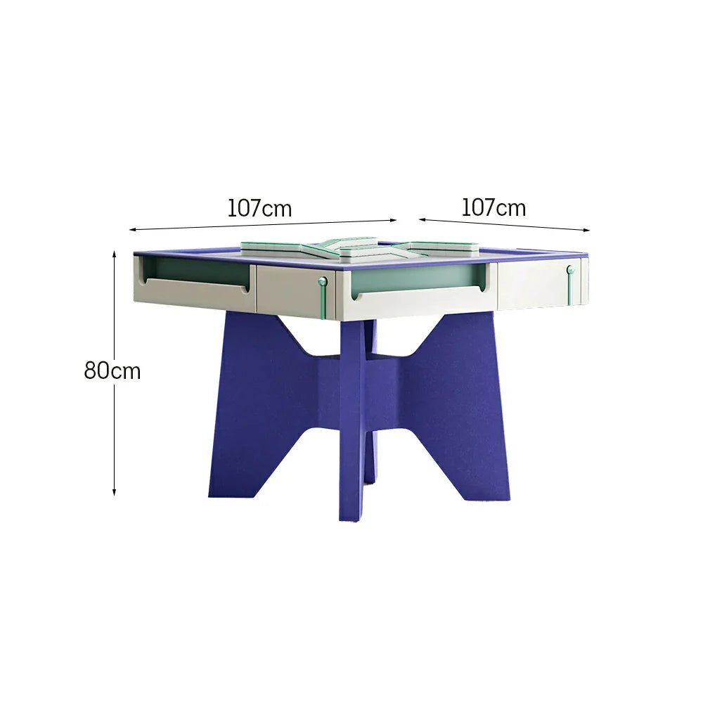 HEXJON 107cm Base Solid Mahjong Wood Table Automatic Table/Coffee Table/Dining Frame