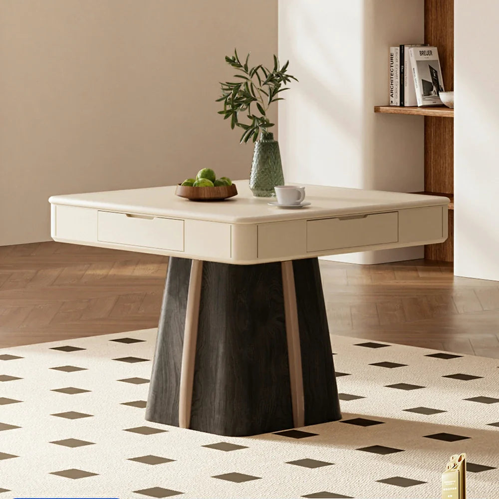 HEXJON 96.2cm Table/Dining Table Automatic Low-frequency Mahjong Noise Reduction