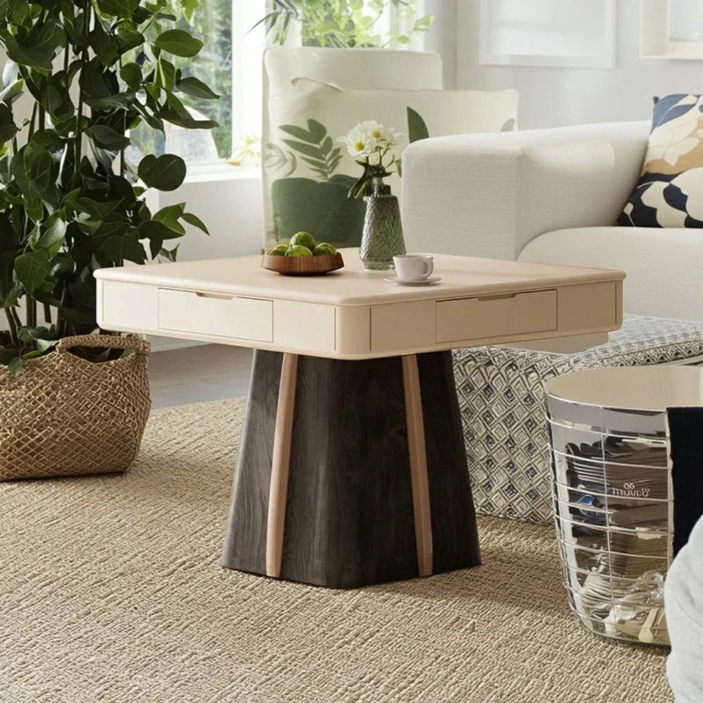 HEXJON 96.2cm Table/Dining Table Automatic Low-frequency Mahjong Noise Reduction