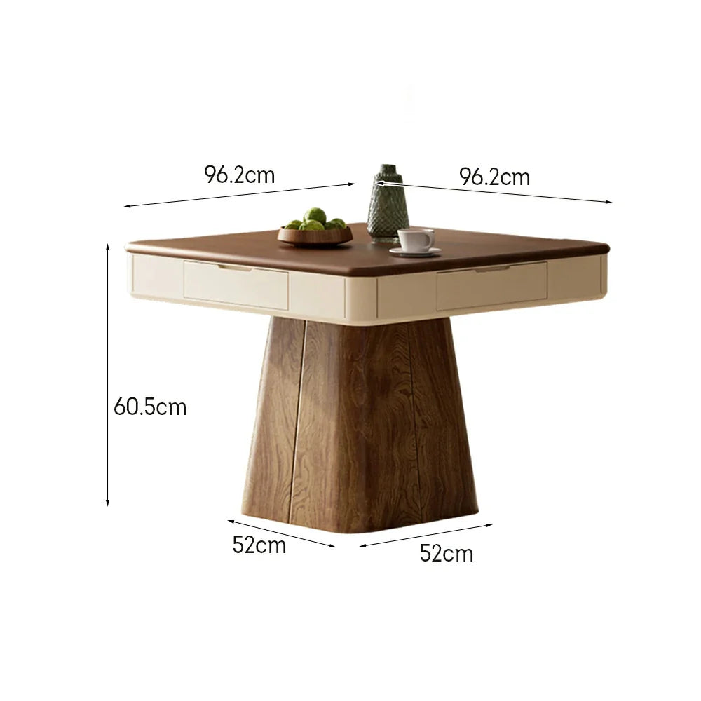 HEXJON 96.2cm Table/Dining Table Automatic Low-frequency Mahjong Noise Reduction