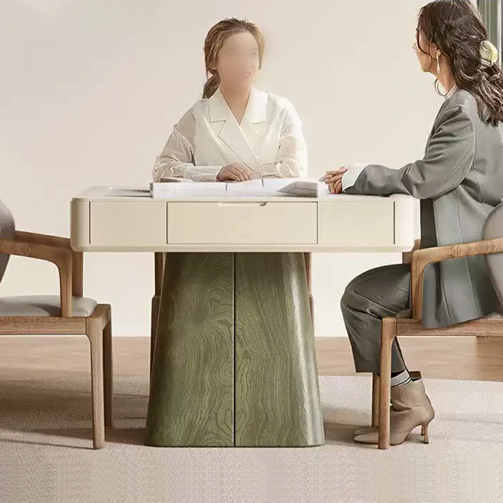 HEXJON 96.2cm Table/Dining Table Automatic Low-frequency Mahjong Noise Reduction