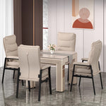 HEXJON 4-Piece Chairs Mahjong Legs for Metal Set - Table Champagne