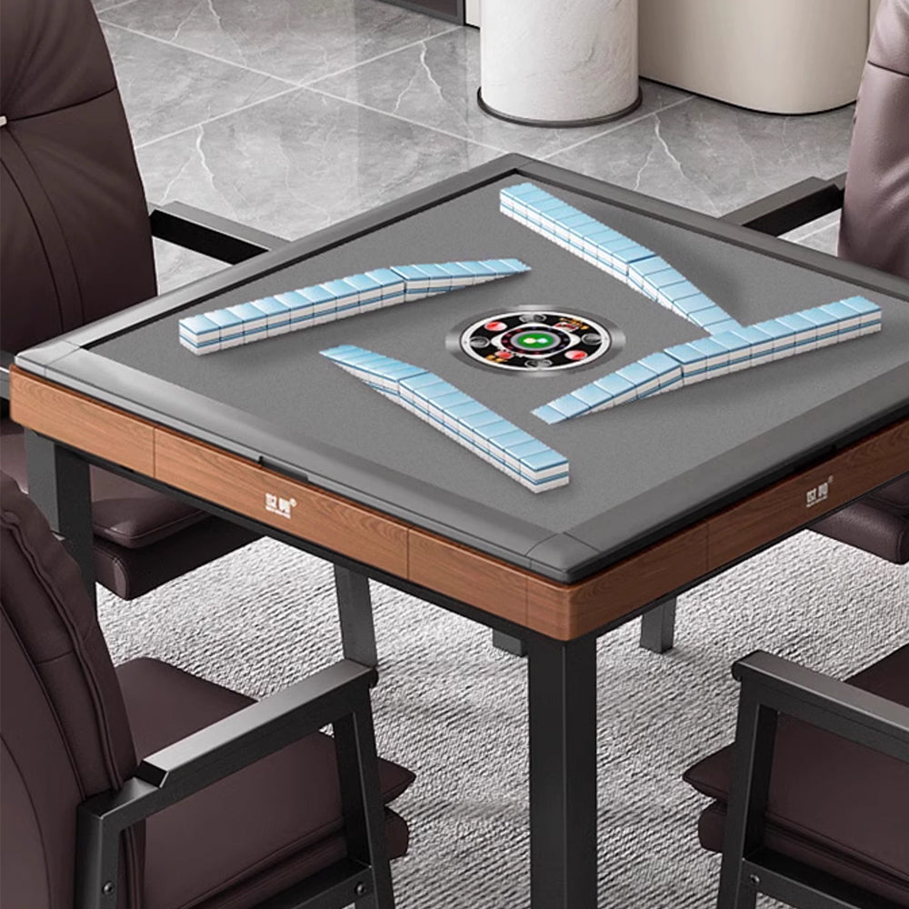HEXJON Luxurious Set Carbon Mahjong Chairs Steel - 4-Piece Legs for Matching Table Coffee