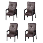 HEXJON Luxurious Set Carbon Mahjong Chairs Steel - 4-Piece Legs for Matching Table Coffee