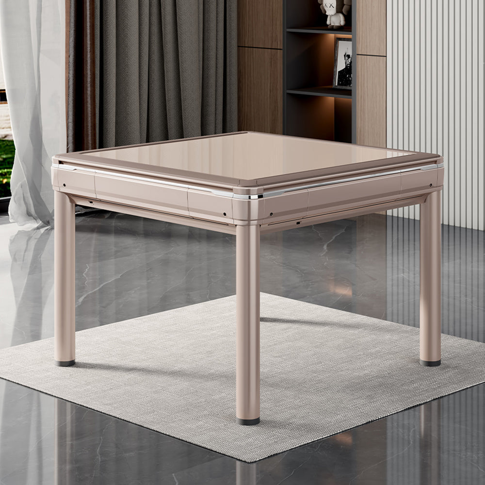 HEXJON DT72 Storage Table/Dining Cover, with Ashtrays, Mahjong Table Cup Holders, Automatic Boxes