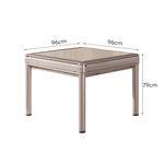 HEXJON DT72 Storage Table/Dining Cover, with Ashtrays, Mahjong Table Cup Holders, Automatic Boxes