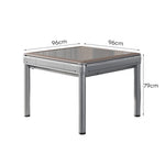 HEXJON DT72 Storage Table/Dining Cover, with Ashtrays, Mahjong Table Cup Holders, Automatic Boxes
