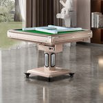 HEXJON Q3 Table Heating Cooling with Noise Champagne Automatic Mahjong Gold and System Reduction
