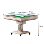 HEXJON Q3 Table Heating Cooling with Noise Champagne Automatic Mahjong Gold and System Reduction
