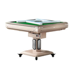 HEXJON Q3 Table Heating Cooling with Noise Champagne Automatic Mahjong Gold and System Reduction