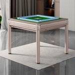 HEXJON Q72 Grey Mahjong Multifunctional Champagne Automatic Table