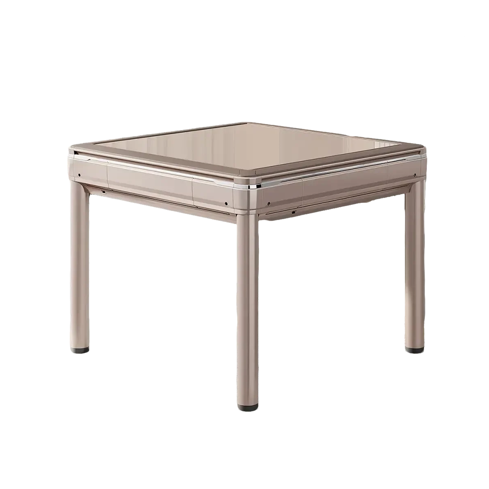 HEXJON Q72 Grey Mahjong Multifunctional Champagne Automatic Table