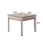 HEXJON Q72 Grey Mahjong Multifunctional Champagne Automatic Table