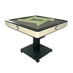 HEXJON No.36 Felt 94cm Square Mahjong - Premium Game Surface, Low-Noise Design, Table Table Automatic Foldable Wool - White