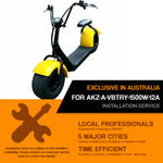 Installation Service For : AKZ-A-VBTRY-1500W-12A