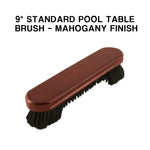 ARIX - Bristles Nylon with Body Timber Solid Brush, Table Standard 9-inch Finish Mahogany