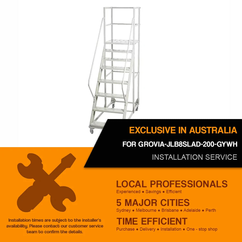 Installation Service For : GROVIA-JLB8SLAD-200-GYWH