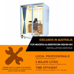 Installation Service For : MODERA-ALBBSPROOM-130X160-WH