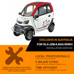 Installation Service For : RLX-JZM-A-BAS-RDWH