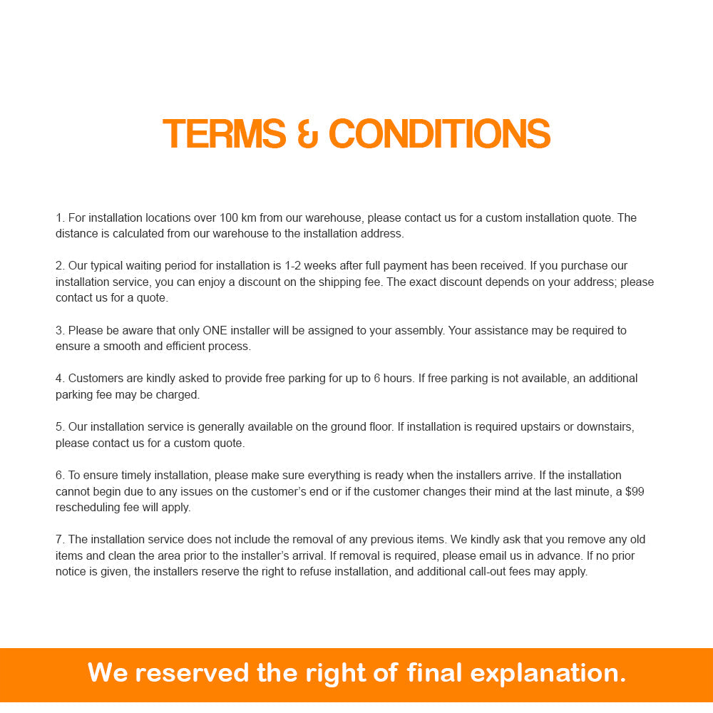 Installation Service For : MDA-BJK-151321-WH
