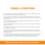 Installation Service For : MDA-LCK-181521-WH