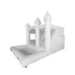 GAMEON 0118 Bounce 5X4X3.4m Fun Bounce Castle with For House PVC White Wedding Bouncy Blower House
