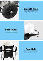 GLIDER 36V4A Go Adjustable Kart Electric Kids' For Hoverboard Frame