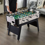 KICKSY GTST019 Table Kids for MDF 8-Rod Foosball Beige 4FT - White Frame