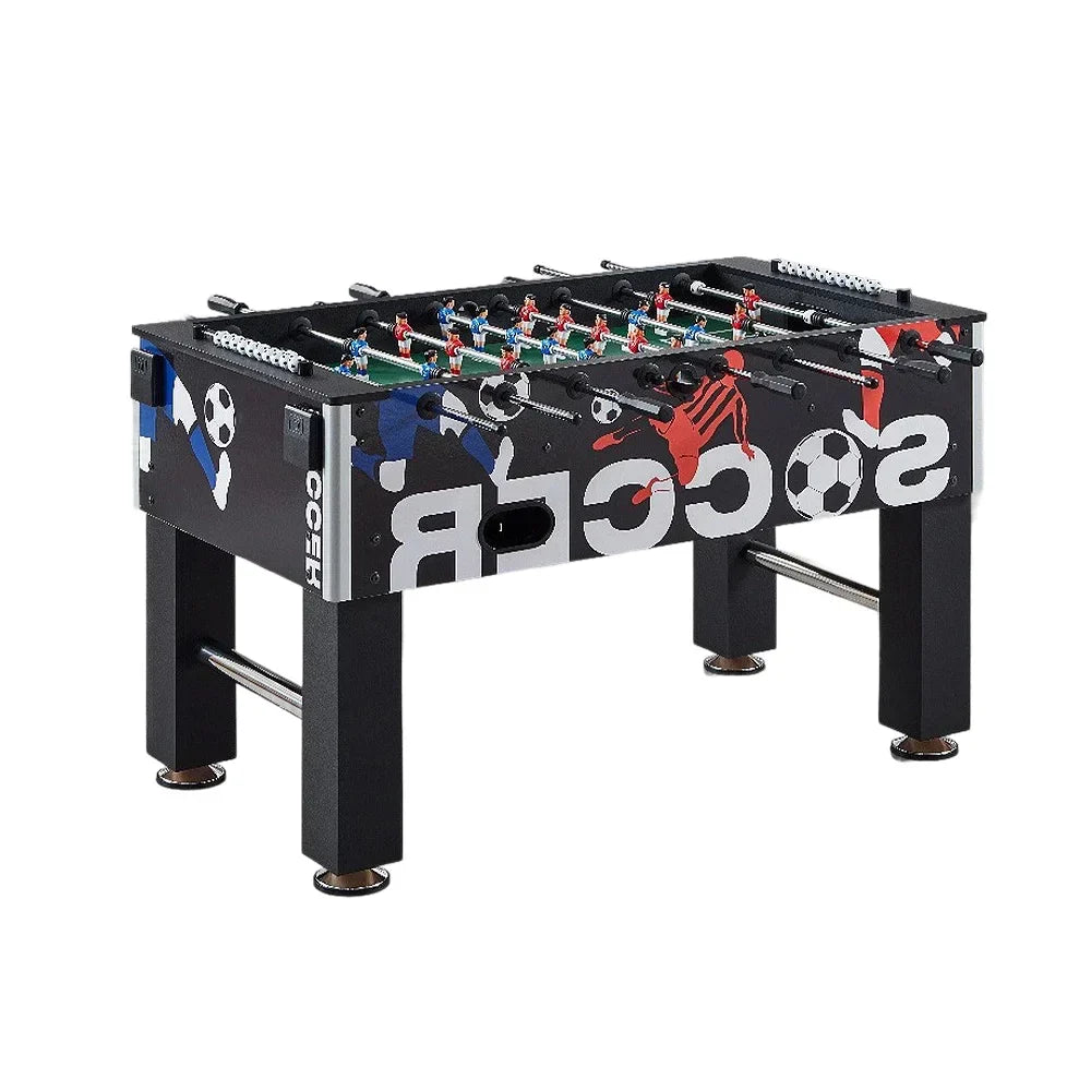 KICKSY GTST021 Adult Table 8-Rod Foosball with 5FT MDF Cup Foosball Holders