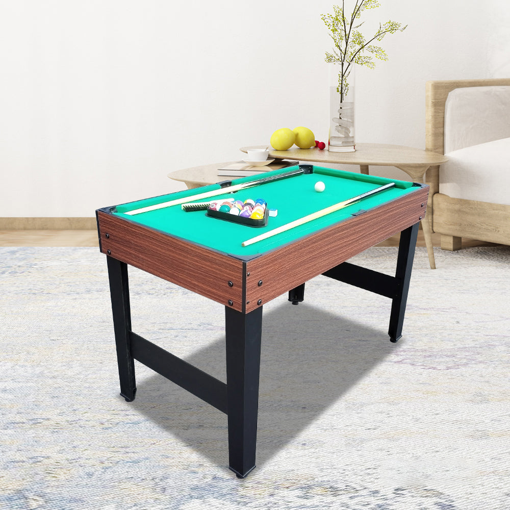 KICKSY 4FT Table Hockey/ Pool/ Tennis/ 4-In-1 Table Multifunctional - Air Soccer Football