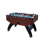 KICKSY 5FT Solid Wood Foosball Table Stable Playfield Handles Anti-Slip Durable Steel ABS Players Hand-Painted & Rods High-Density Chrome-Plated Construction