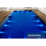 CUETIQ 8FT Free LED Billiard Table Pool with Snooker Accessories