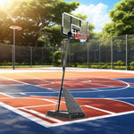 DUNK MASTER ACE Stand LIN Portable System Basketball Ring Basketball Hoop A Ironman
