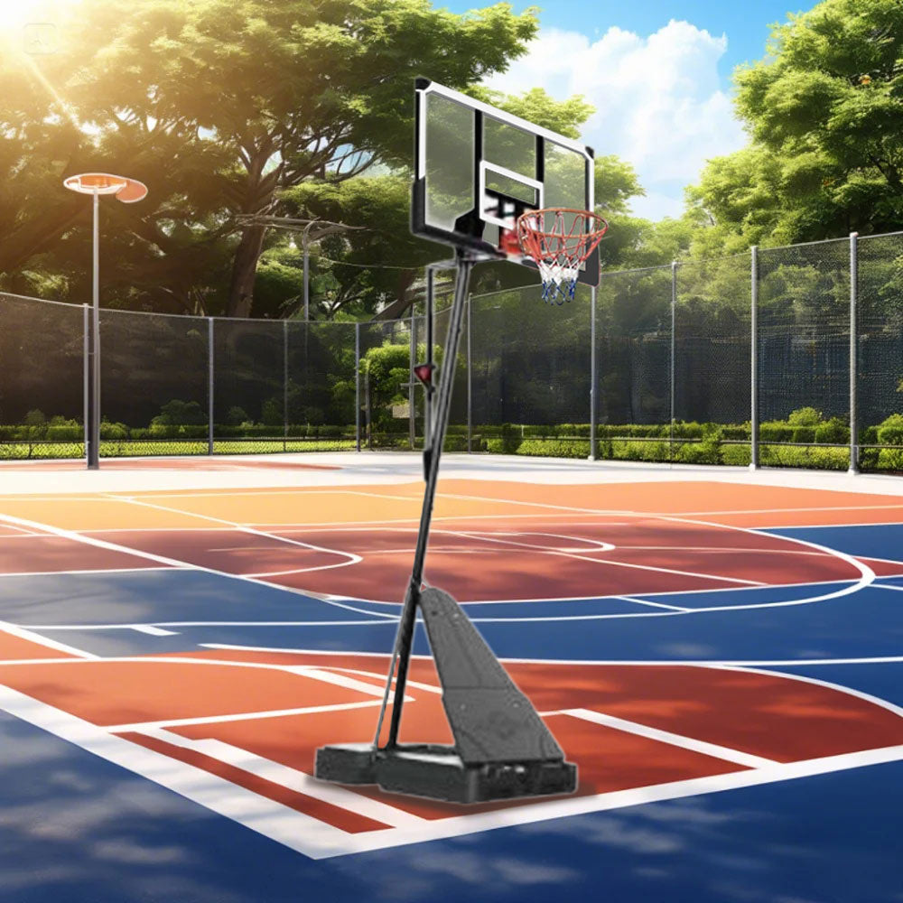 DUNK MASTER ACE Stand LIN Portable System Basketball Ring Basketball Hoop A Ironman