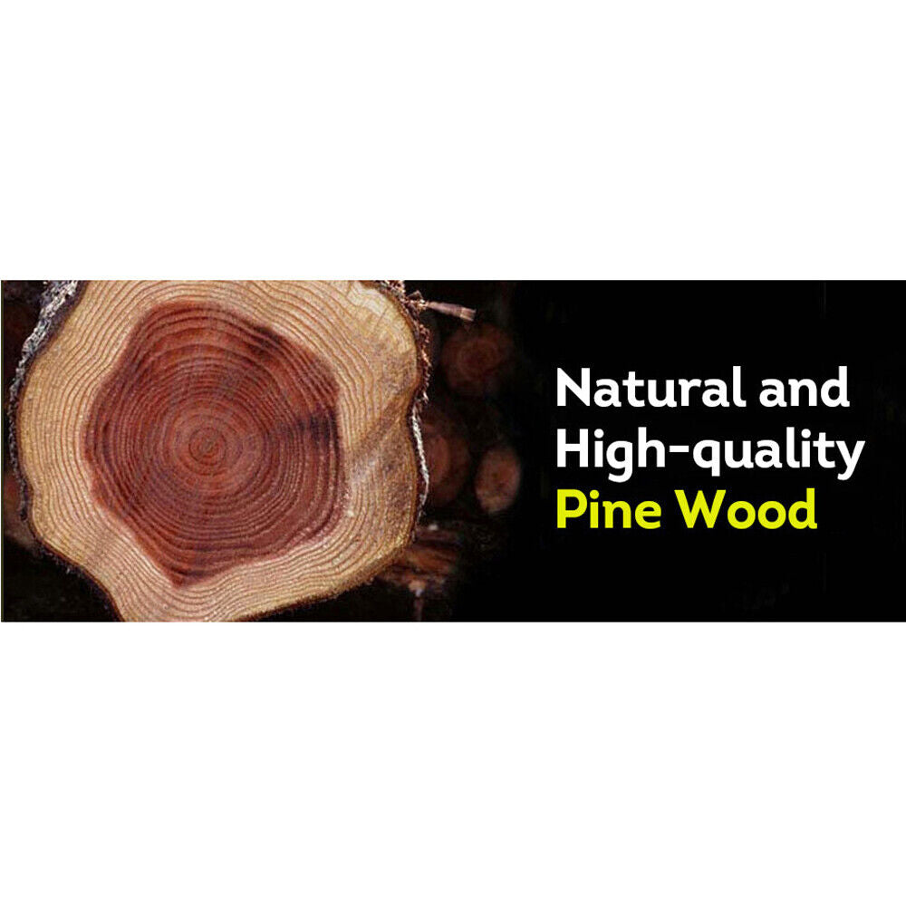 LIVARA ACSF01 Rails Pine Safety Solid Bed Timber Bunk Big Frame Storage