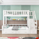 LIVARA ACSF01 Rails Pine Safety Solid Bed Timber Bunk Big Frame Storage