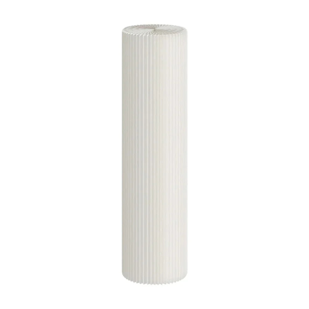 LIVARA Cardboard Lightweight, Display - Exhibitions or Cylinder - Retail Stand Eco-Friendly for Round Showcase White
