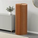 LIVARA Cardboard for Retail Round Display Showcase Cylinder - Eco-Friendly or Lightweight, Stand Exhibitions - Brown